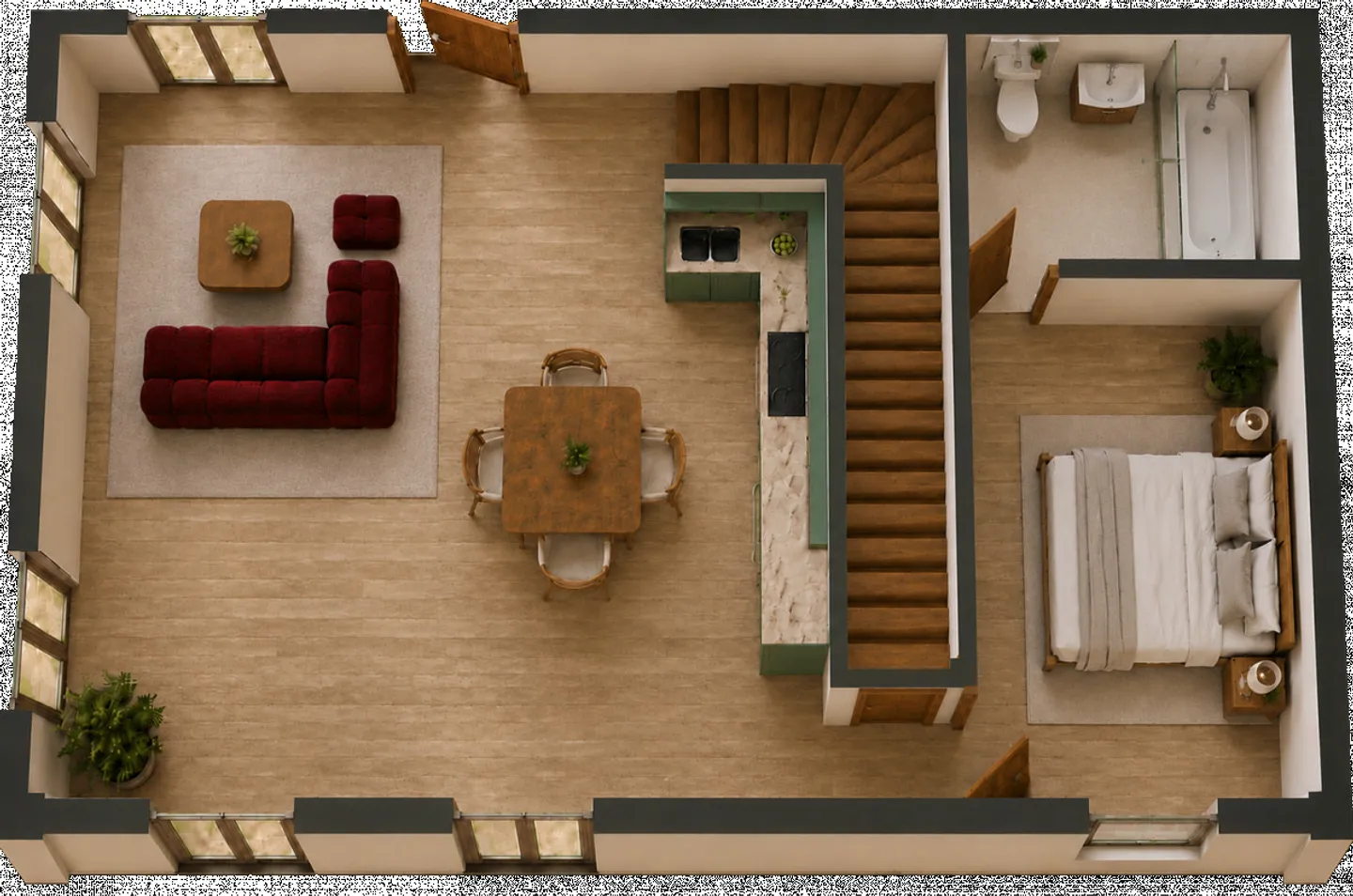 NEU - Schönes Familienhaus mit 5,5 Zimmern 136 m2 Grundstück A - Foto 2 von 8