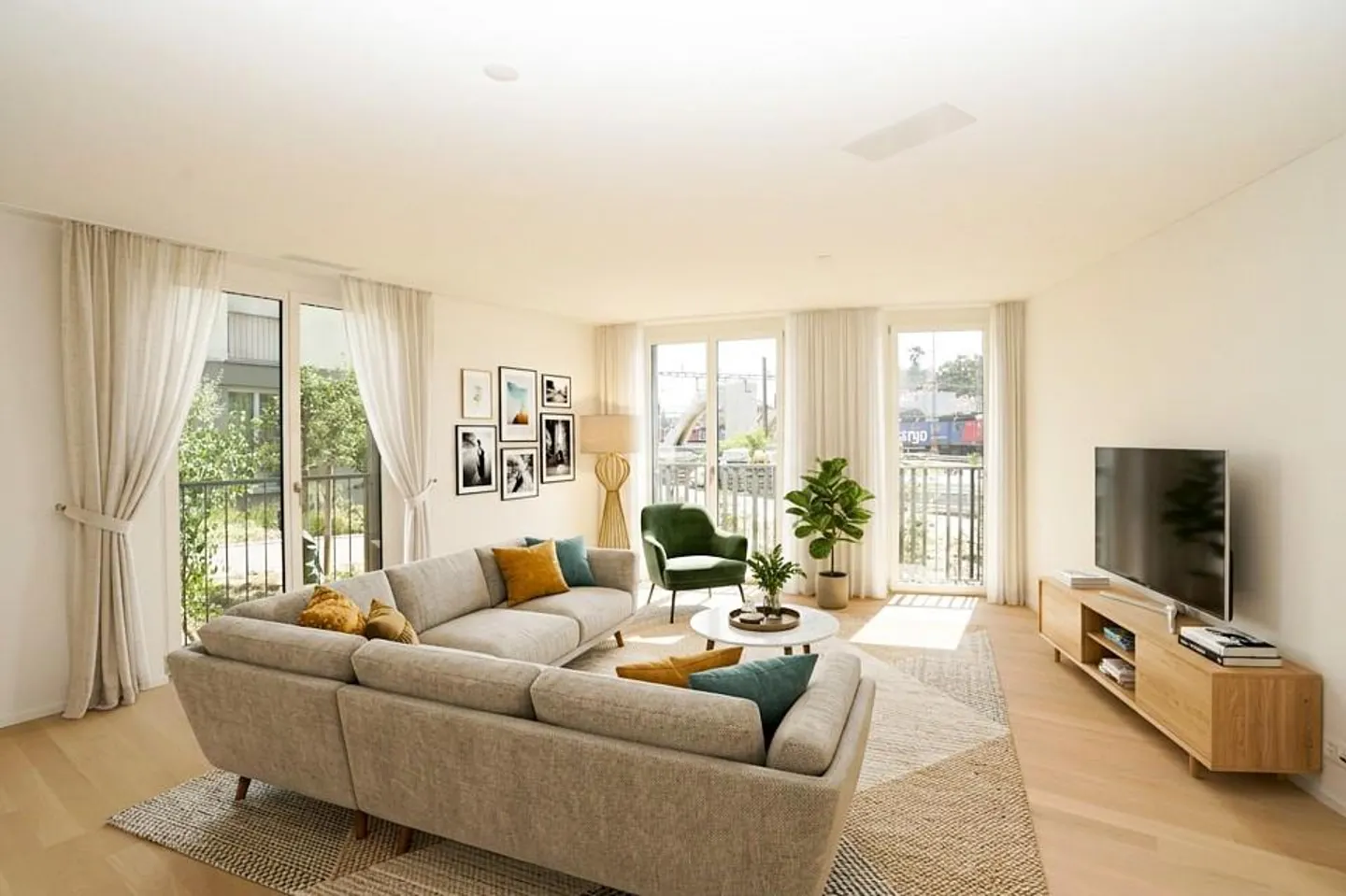 2½-Room Ground Floor Apartment in the Popular 'Glasi Quarter' in Bülach - Photo 1 of 12