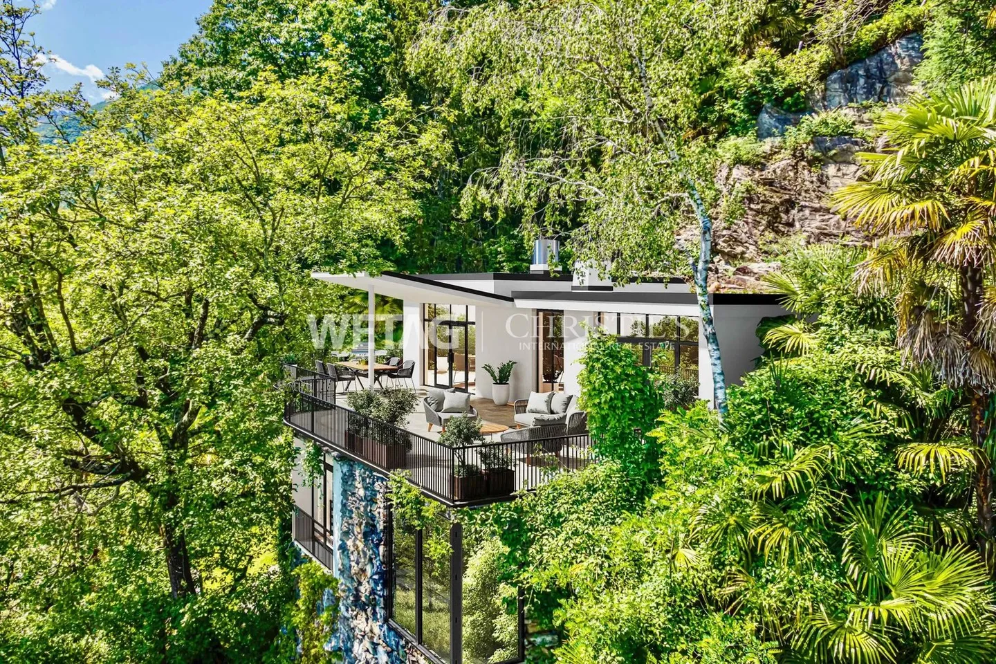 Villa to renovate in a spectacular location with panoramic lake views in Ascona for sale - Photo 6 of 13