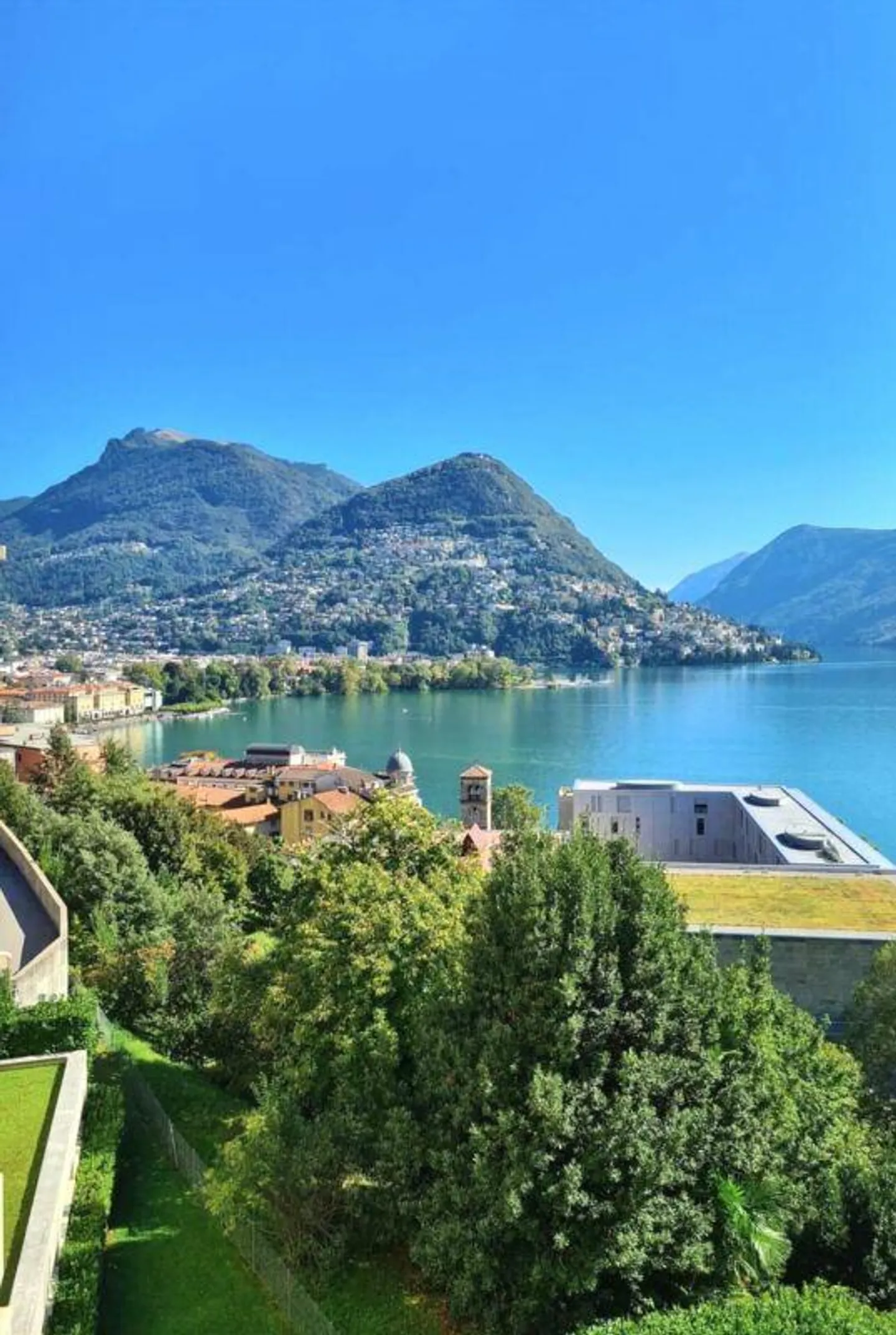 «Lugano Zentrum 4.5-Zimmer-Wohnung mit Terrasse und Seeblick, als Zweitwohnsitz verkauft» - Foto 1 von 13