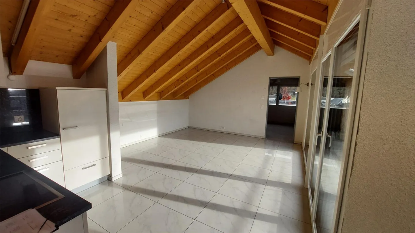 Modern 3.5-room penthouse apartment with large terrace - Photo 17 of 22