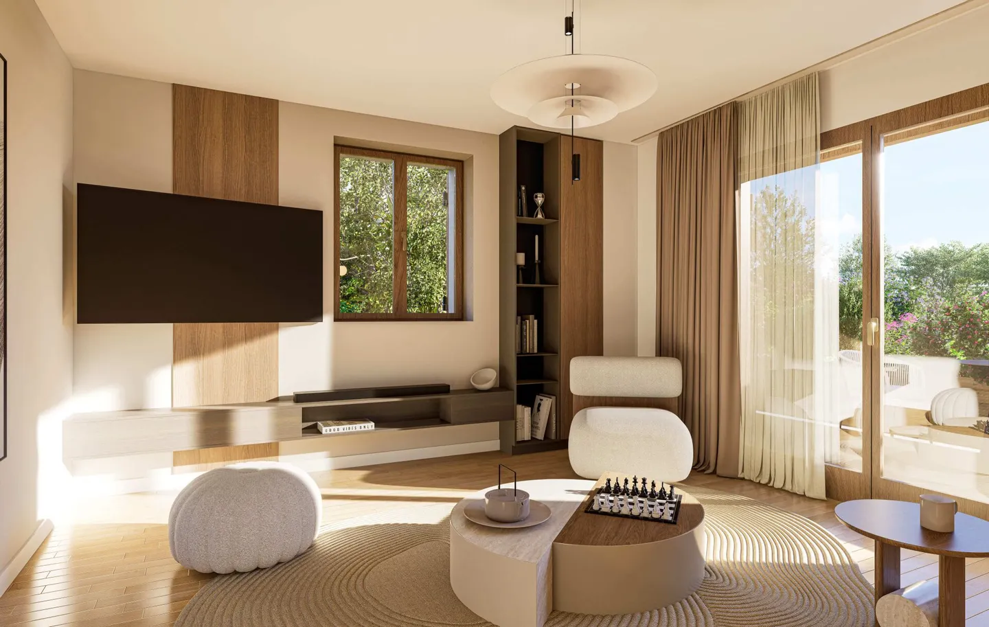 Garden-level apartment in the heart of nature - Hameau de Monniaz - Photo 6 of 15