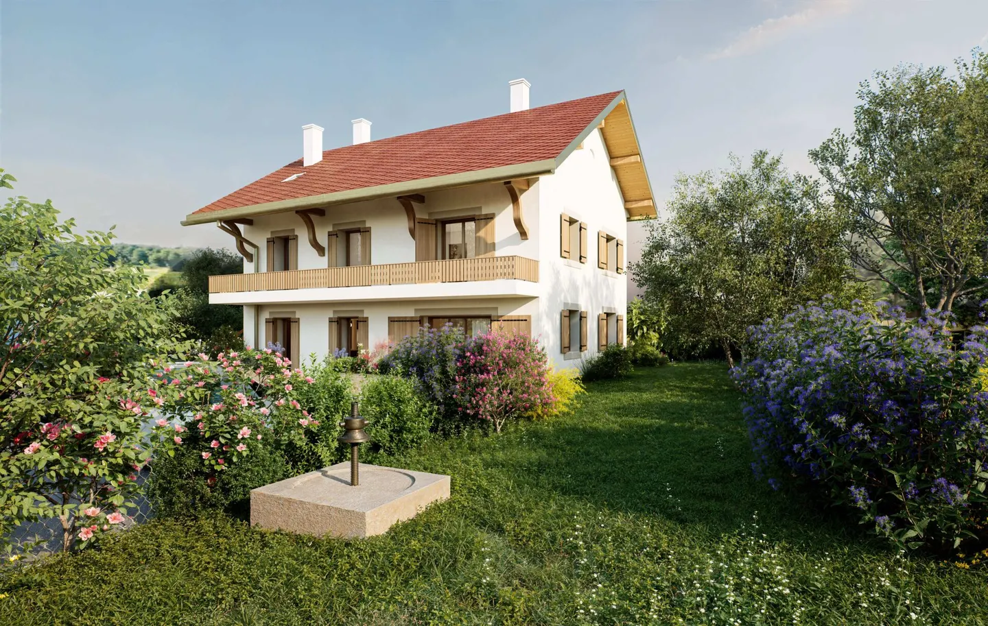 Garden-level apartment in the heart of nature - Hameau de Monniaz - Photo 11 of 15
