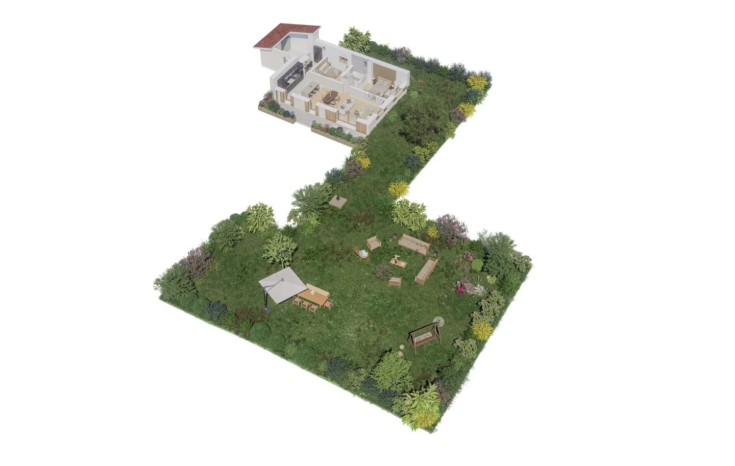 Garden-level apartment in the heart of nature - Hameau de Monniaz - Photo 14 of 15