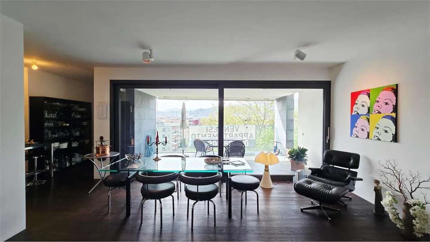 Castagnola : Appartement moderne de 4,5 pièces avec terrasse XXL - Photo 7 sur 13
