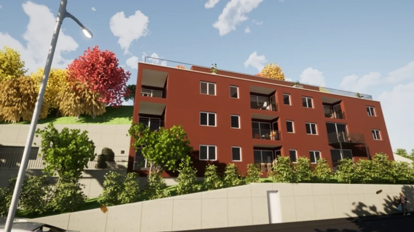 1-room apartment with large terrace in Bärau (Langnau i.E.) - Photo 4 of 5