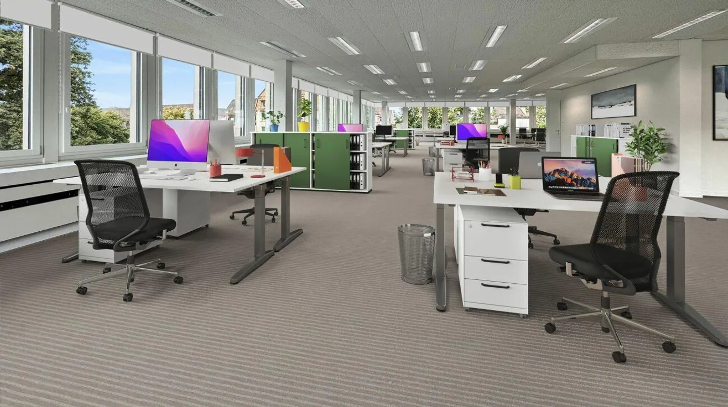 «Open-Space-Büro mit separatem Meeting Room» - Foto 16 von 16