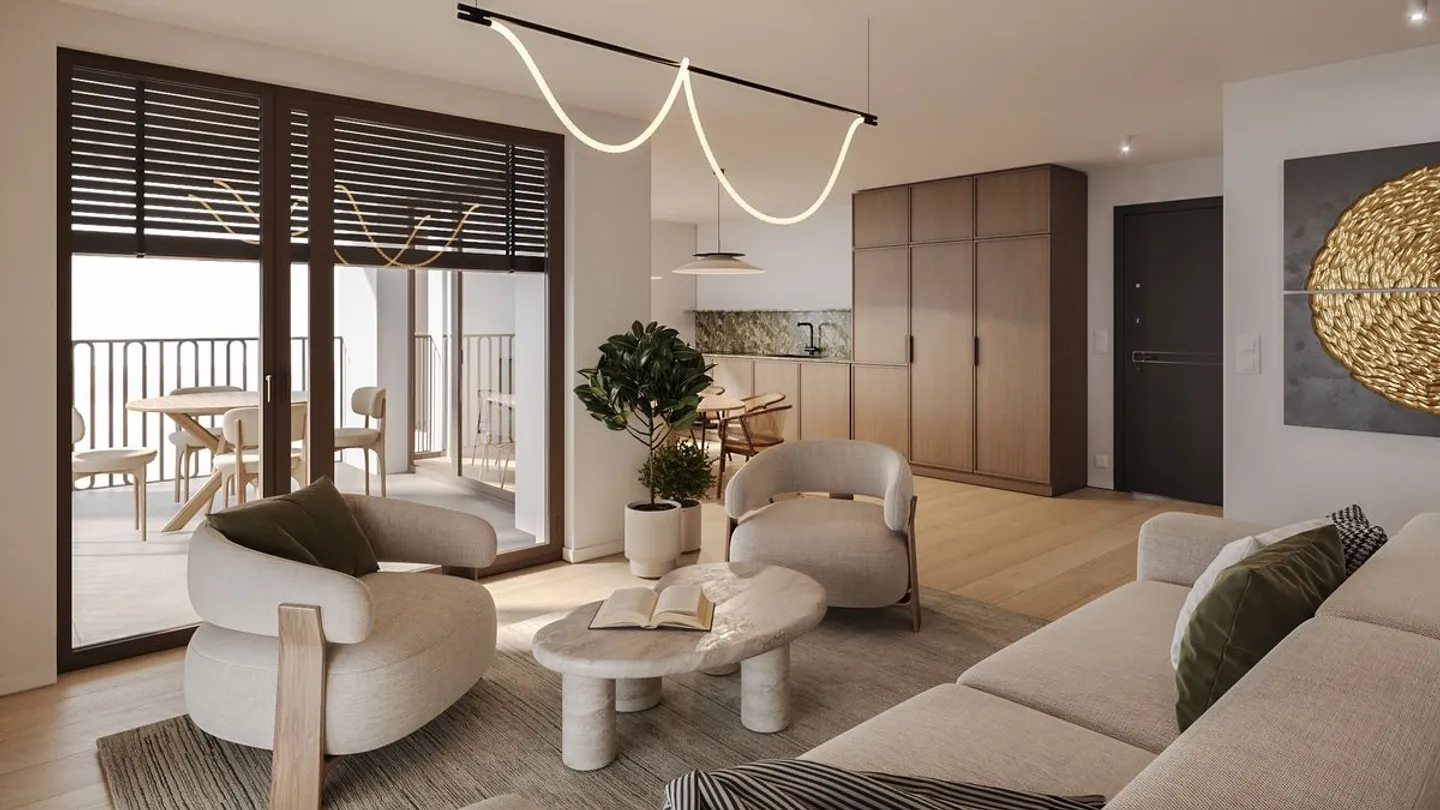 Neue Promotion Prilly Buissonnière - 3,5 ZIMMER 2. STOCK - Foto 1 von 12