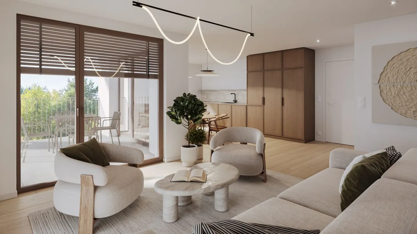 Neue Promotion Prilly Buissonnière - 3,5 ZIMMER 2. STOCK - Foto 3 von 12