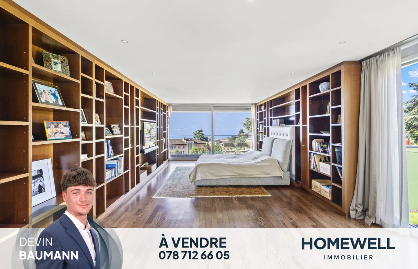 Appartamento di Prestigio a Montreux, vista lago a 360° - Foto 1 di 12