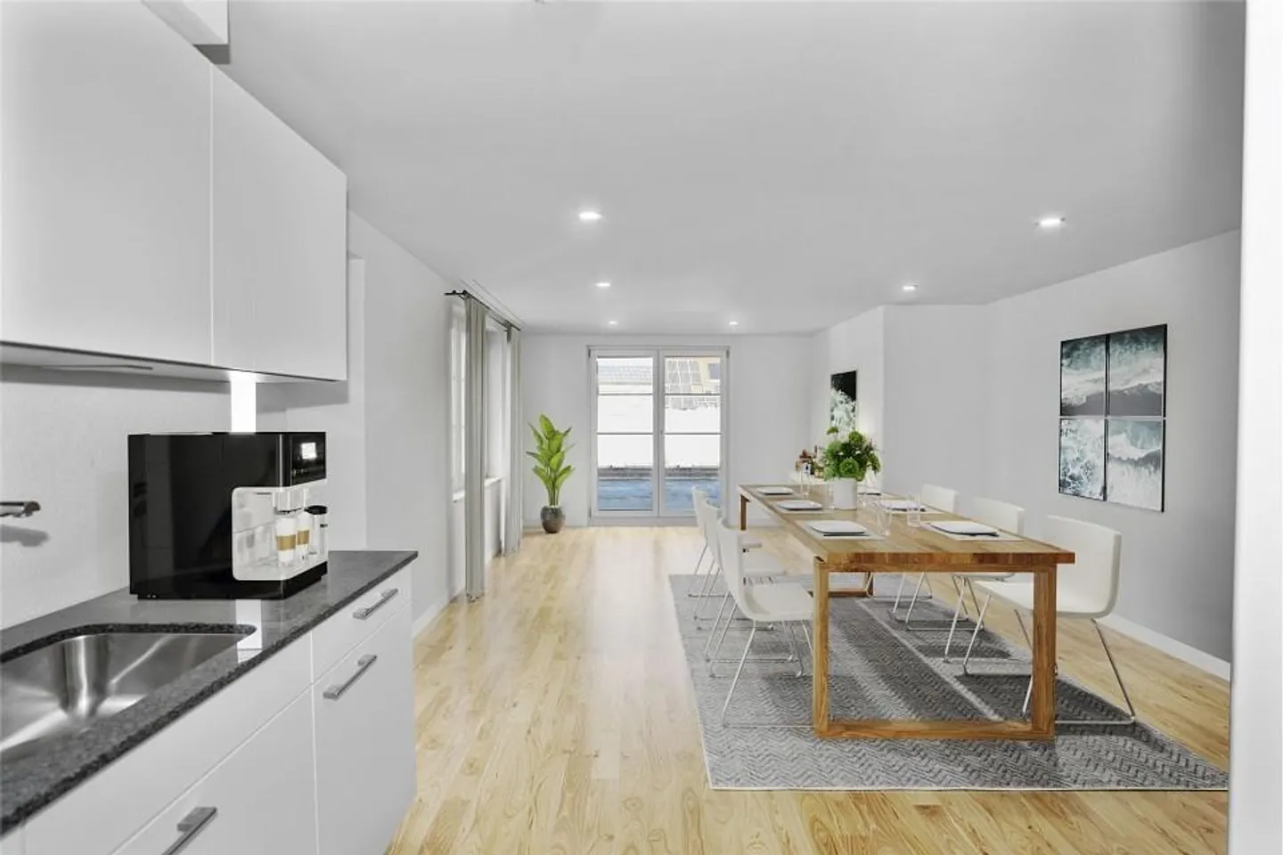 Large 4½-Room Penthouse - Photo 3 of 13