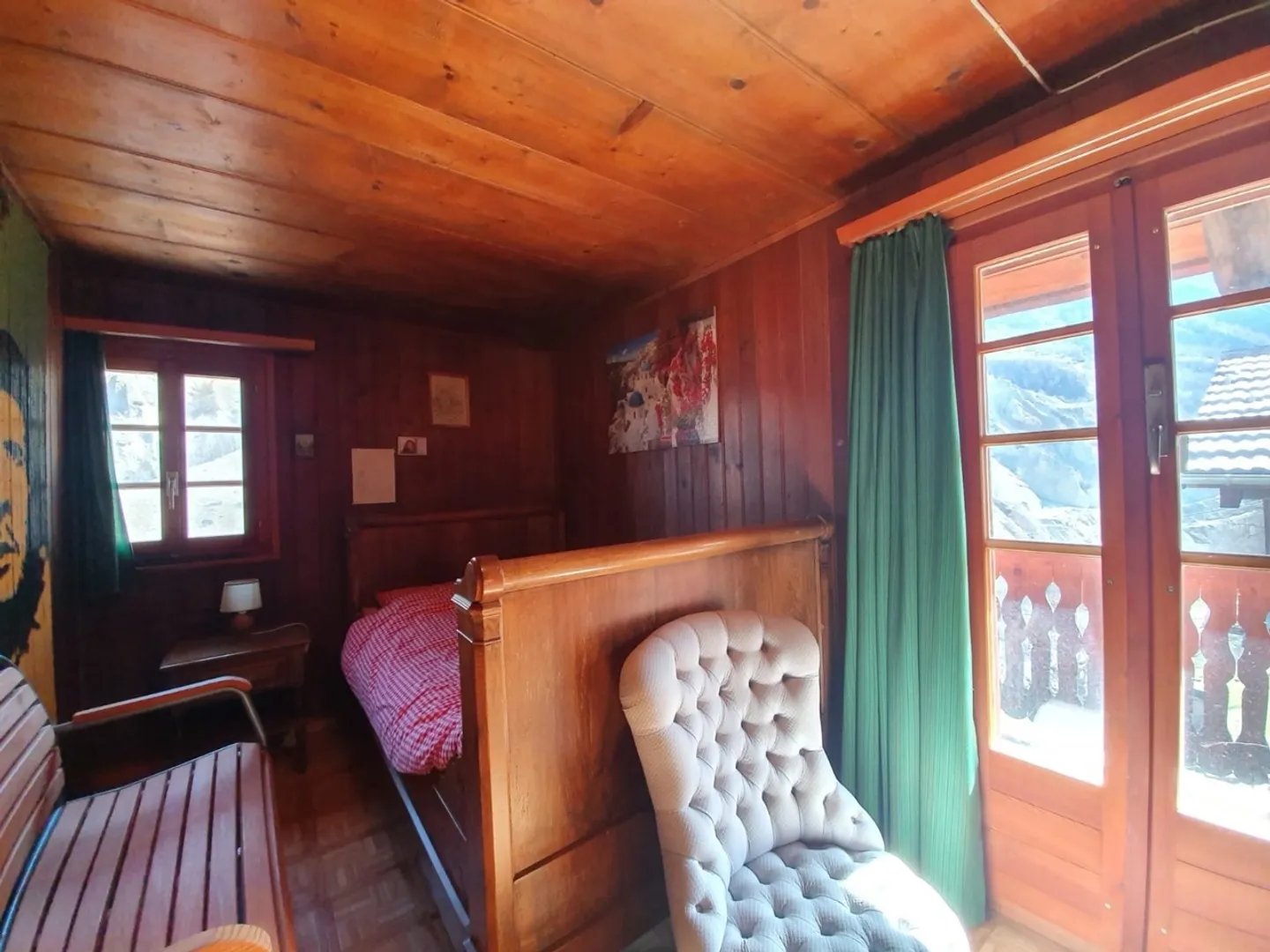 4 Camere da ristrutturare nella soffitta Val d'Hérens - Foto 6 di 11