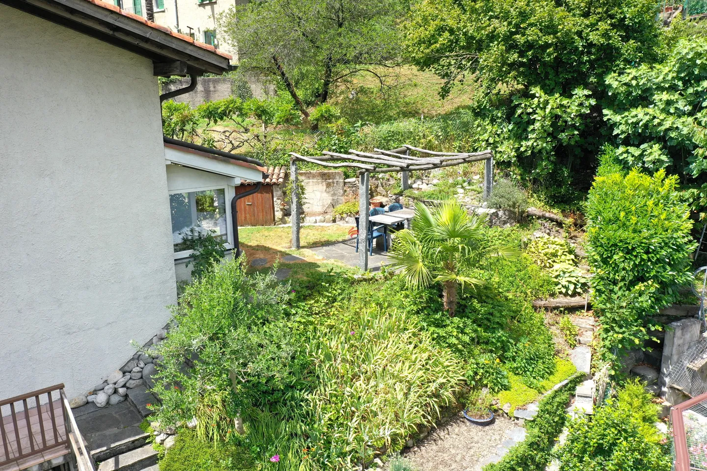 Ferienhaus mit Panoramsicht -Casa con vista panoramica fino al Ceresio - Foto 11 di 12