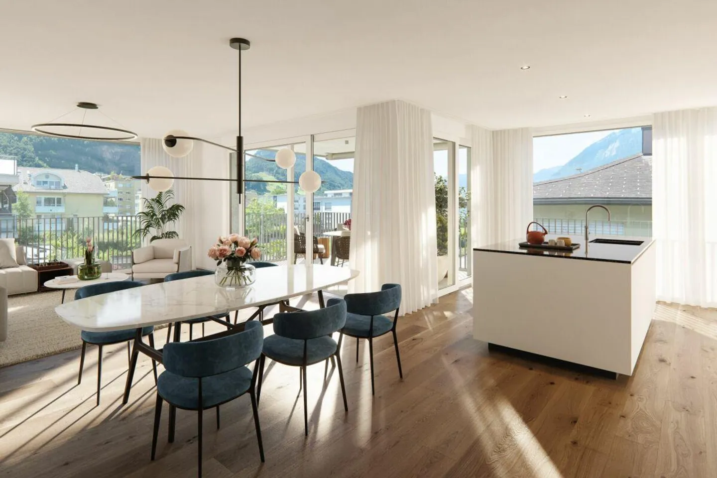 Appartamenti eleganti da 3½ a 5½ stanze - Foto 3 di 6
