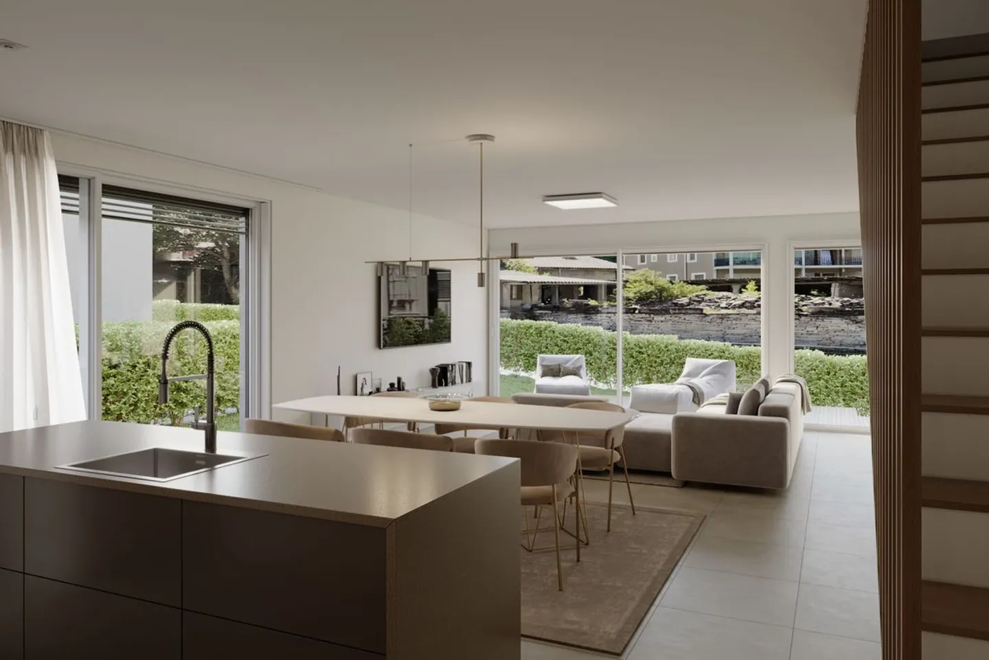 Villa di lusso nuova - adiacente al centro - In vendita su progetto - Foto 2 di 7