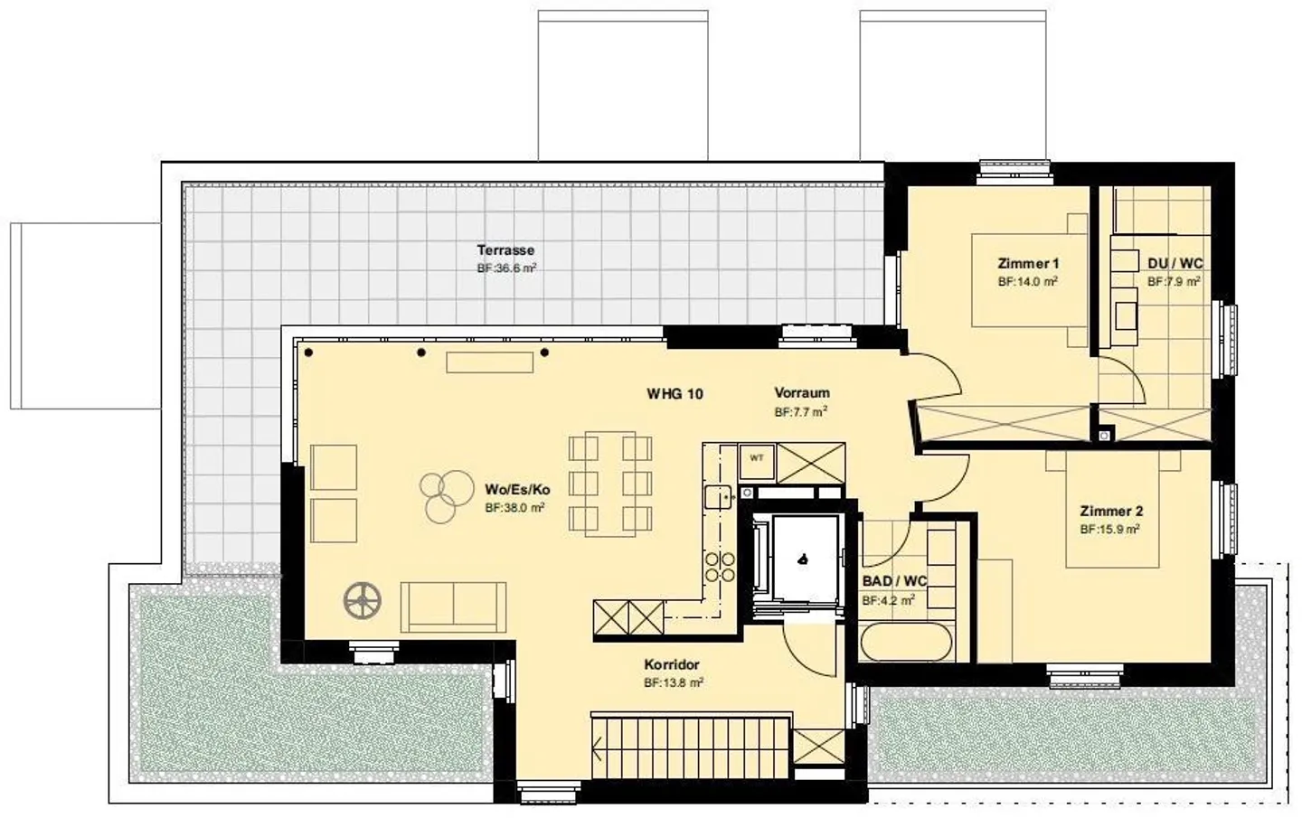 Modern penthouse apartment between nature and city center - Photo 12 of 12