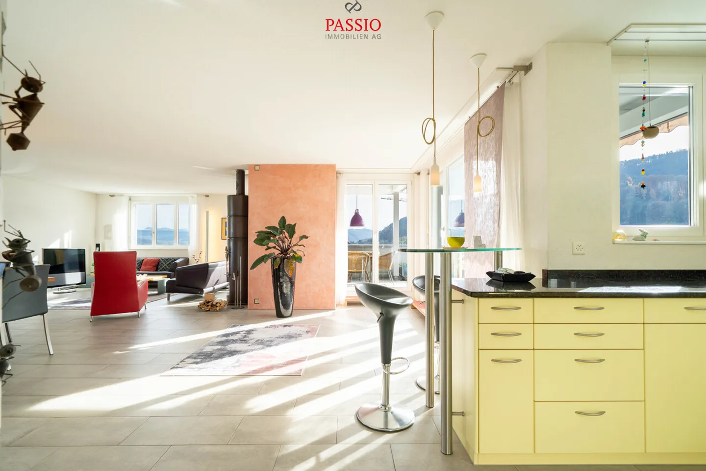 Wunderschöne 4,5-Zimmer-Attika-Wohnung mit 61.9m² Terrasse  - Foto 6 von 31