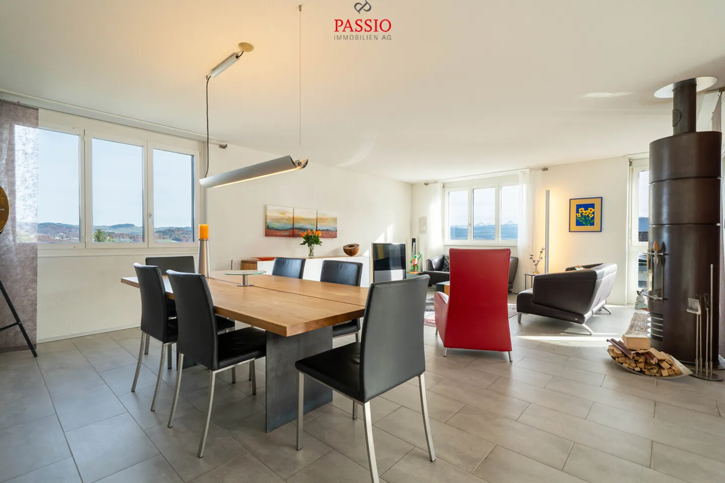 Wunderschöne 4,5-Zimmer-Attika-Wohnung mit 61.9m² Terrasse  - Foto 4 von 31