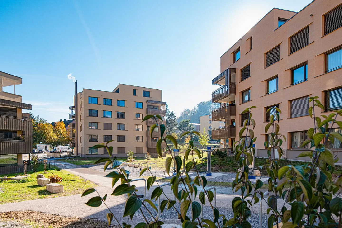 Entre la ville et la nature - Appartement neuf de 1,5 pièce au Breitipark ! - Photo 1 sur 10