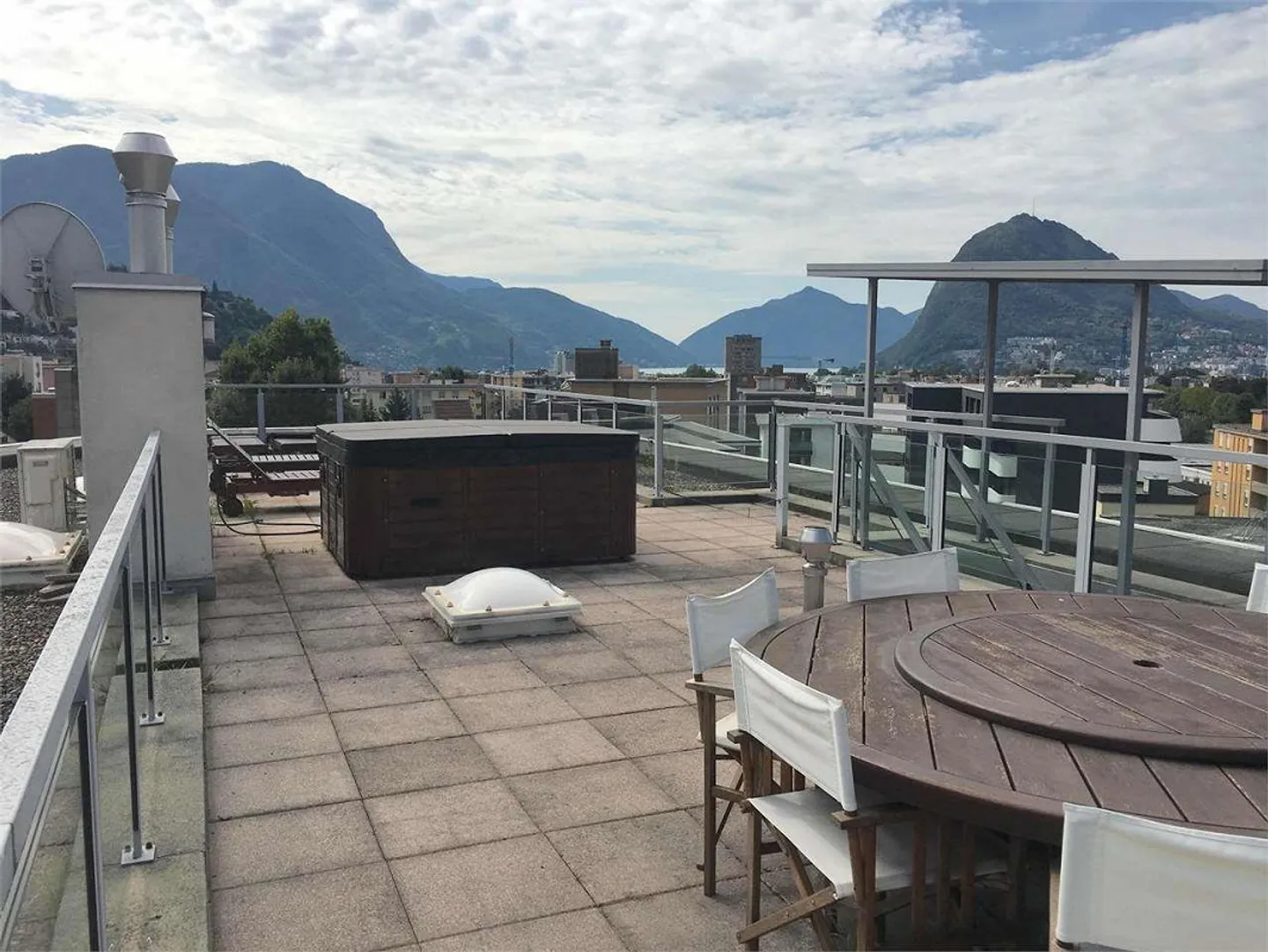 Penthouse moderne et lumineux avec jardin sur le toit à Pregassona - Photo 13 sur 13