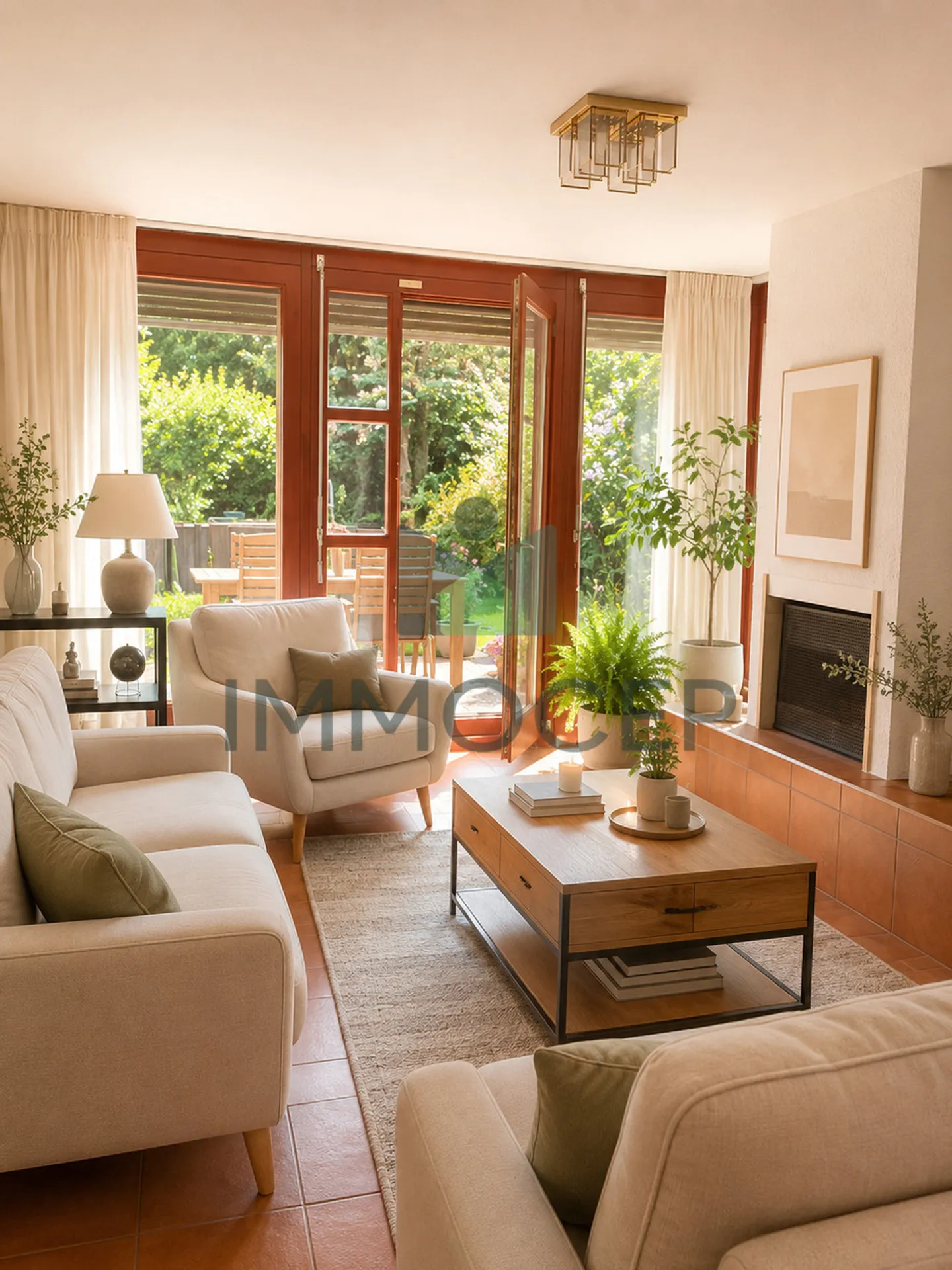 Charmante maison jumelée avec beau jardin et chambres spacieuses - Foto 7 di 11