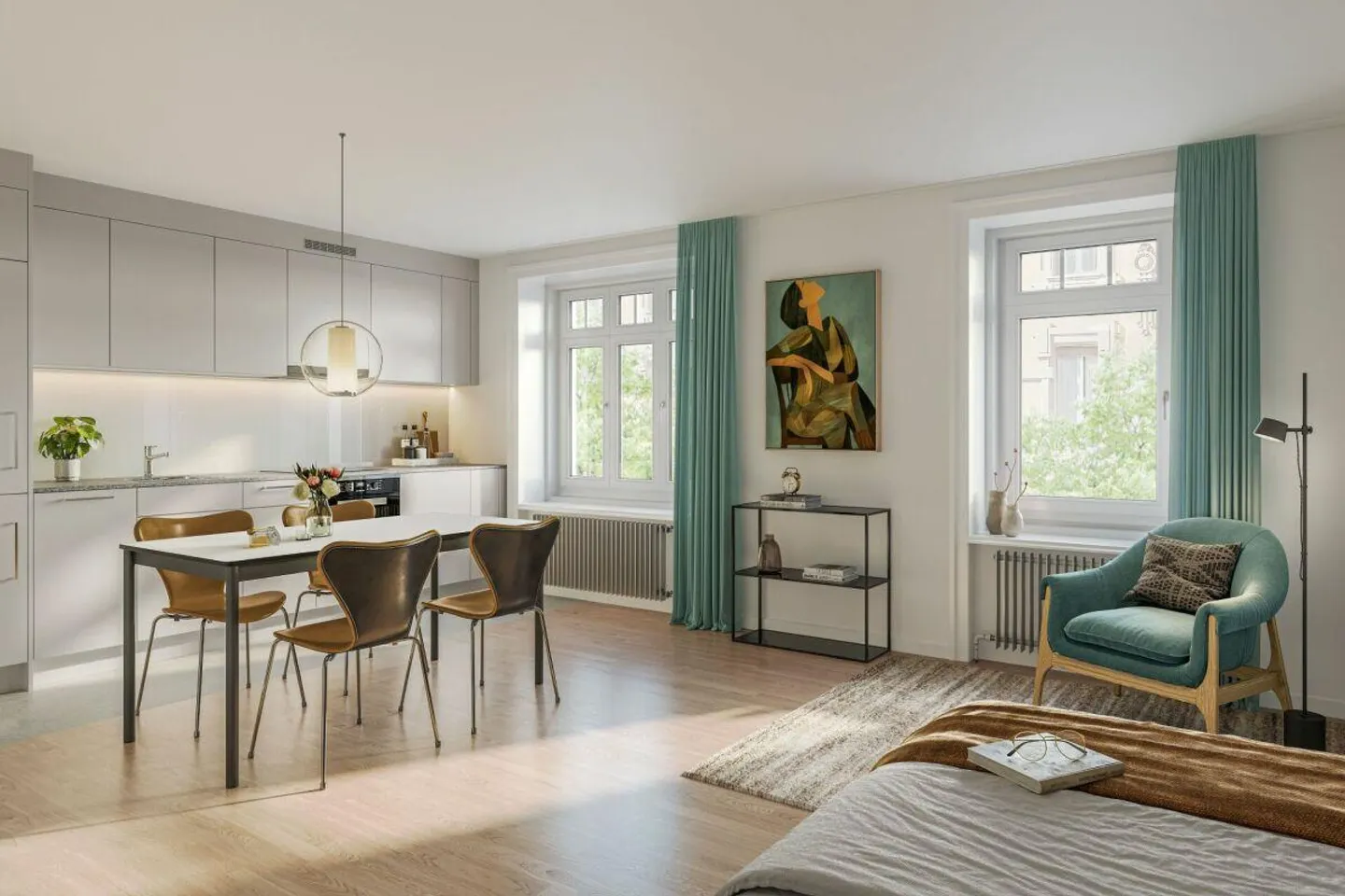 Prima occupazione con stile - Moderni studi nella Neustadt di Lucerna - Foto 8 di 8