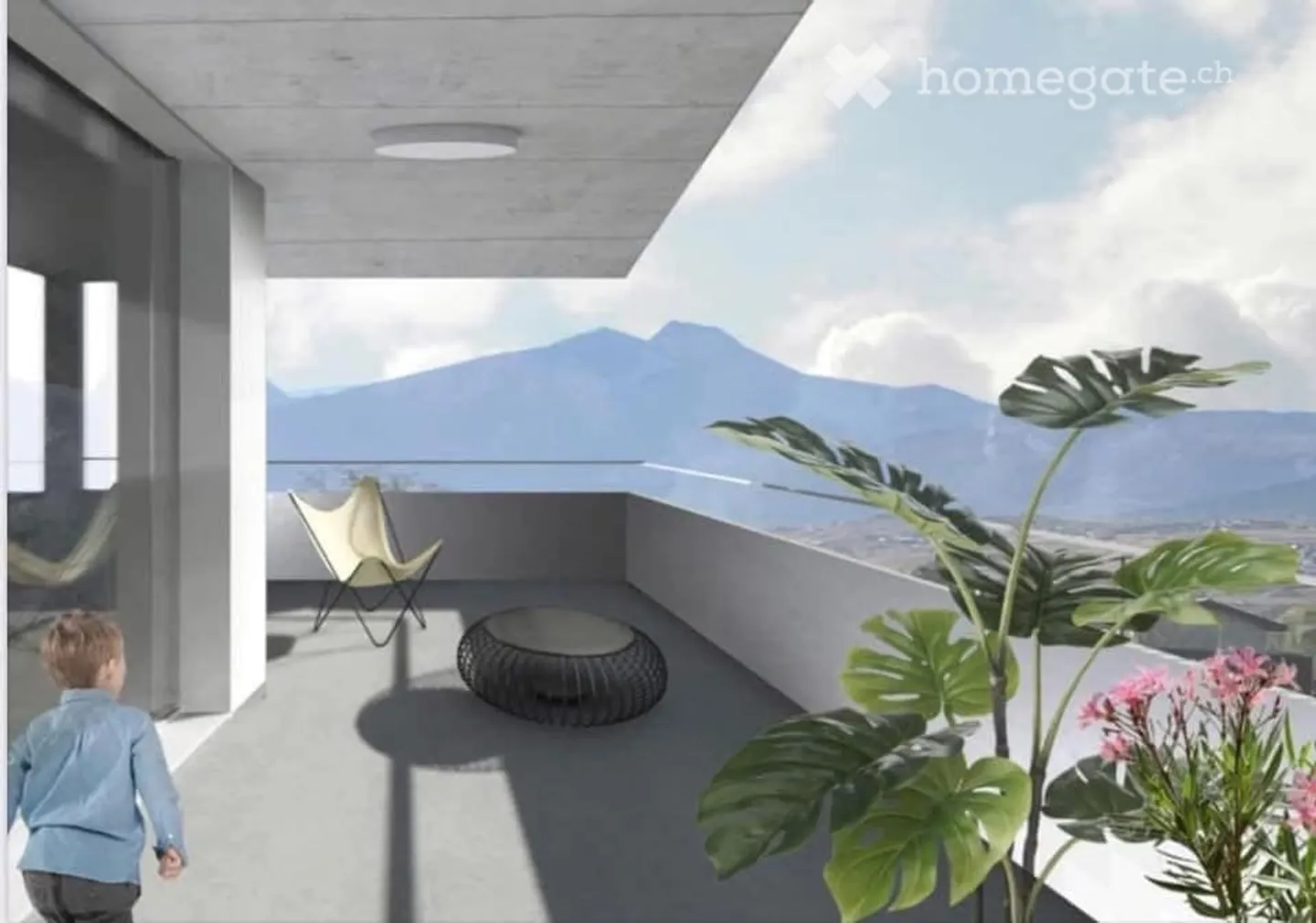 Belle appartement de 3,5 pièces au rez-de-chaussée avec jardin privé à partir de 554'700.-- - Photo 3 sur 4