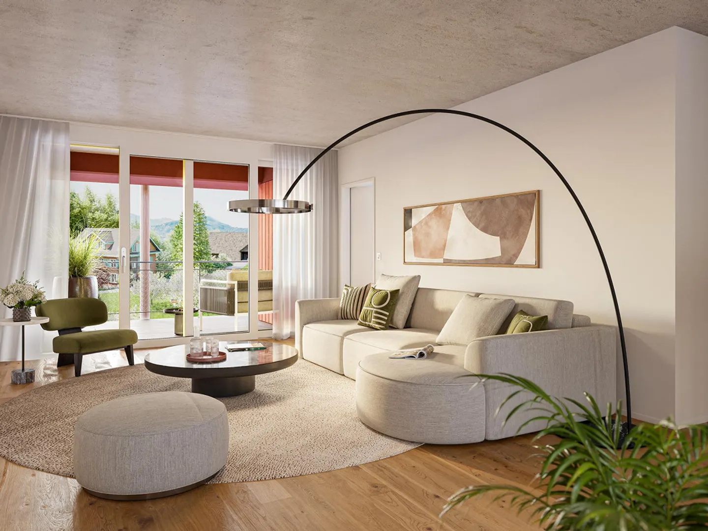 4 ½-Room Garden Apartment in a Quiet Location - Photo 2 of 4