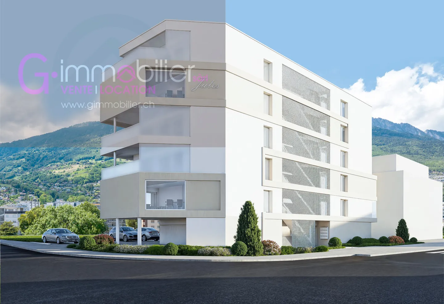 In vendita a Monthey, 3,5 locali di 104m2 al 1° piano - Foto 2 di 12
