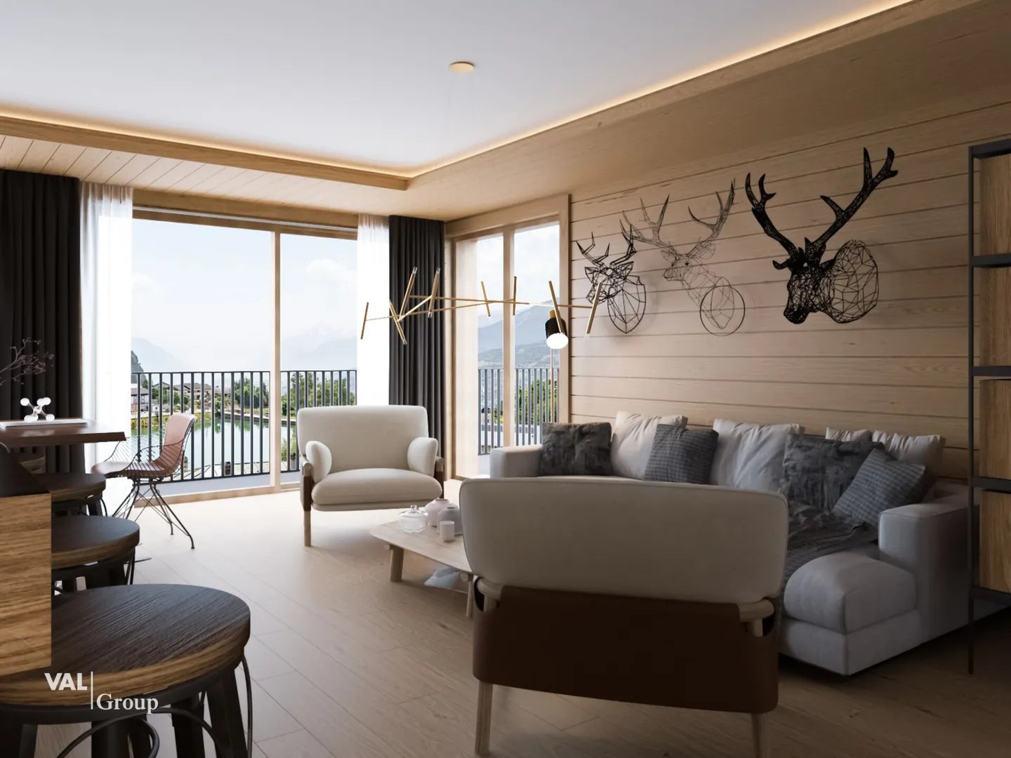 Duplex exclusif avec vue sur le lac - Photo 6 sur 12