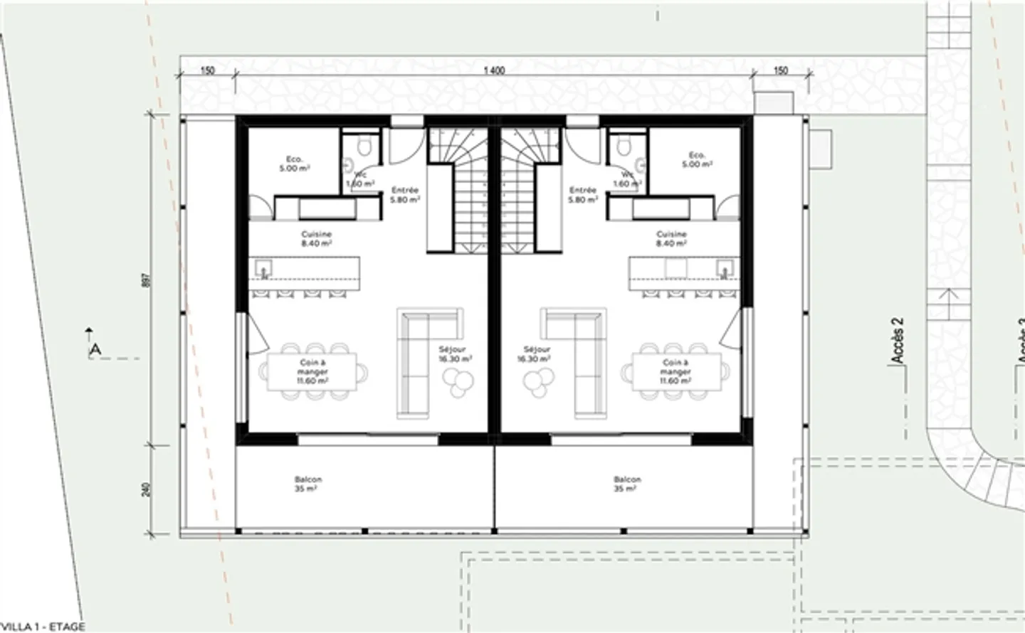 4.5 Room Maisonette Apartment - Photo 2 of 4