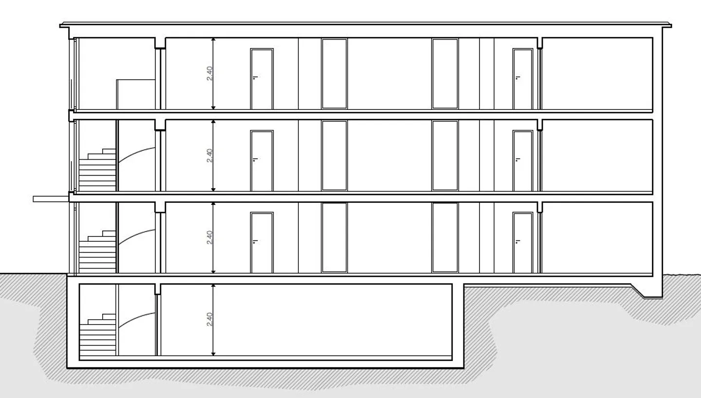 Moderna palazzina a Gorduno - Foto 27 di 28