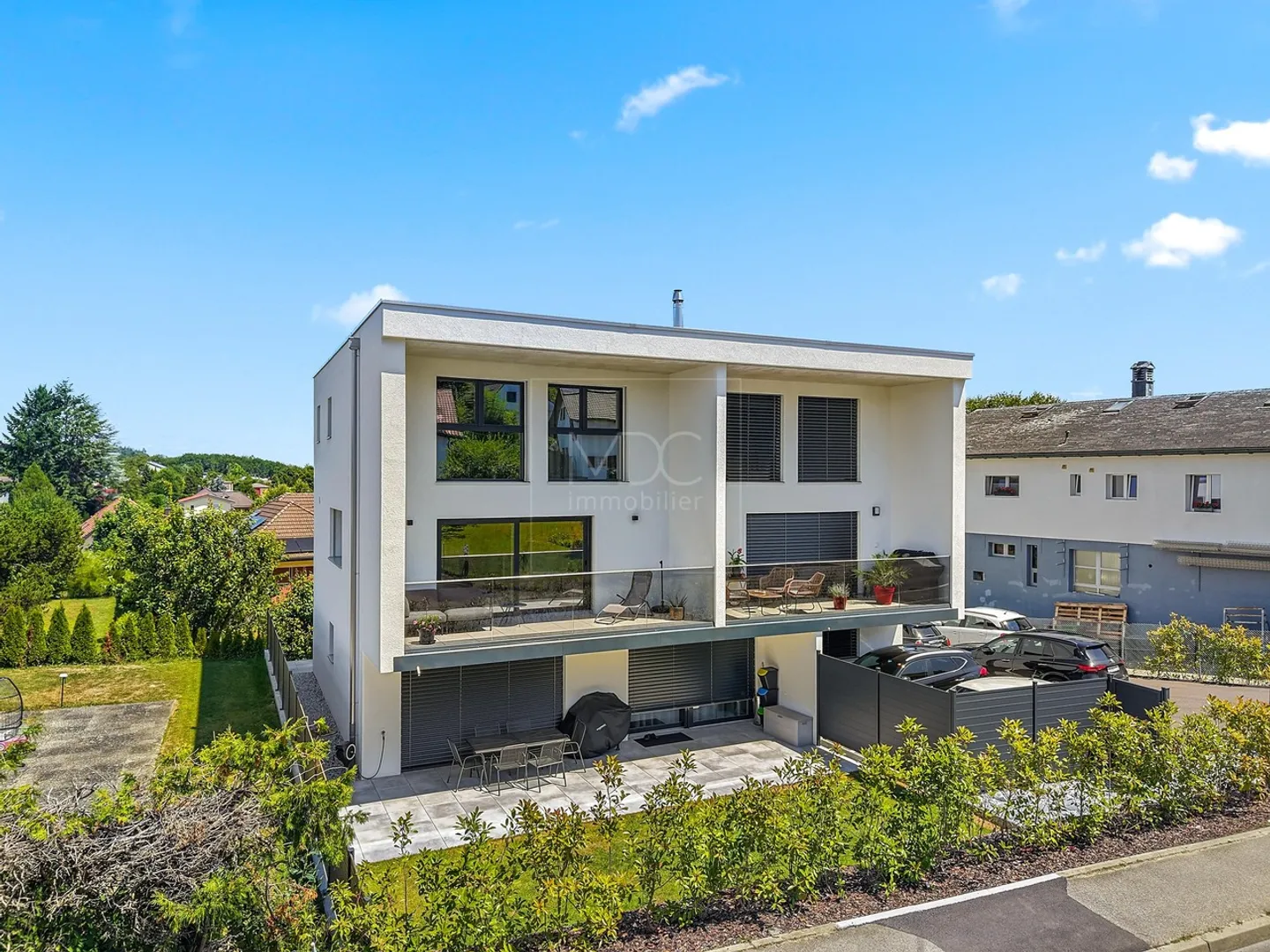 Magnificent duplex in a new building in Corminboeuf - Photo 16 of 17
