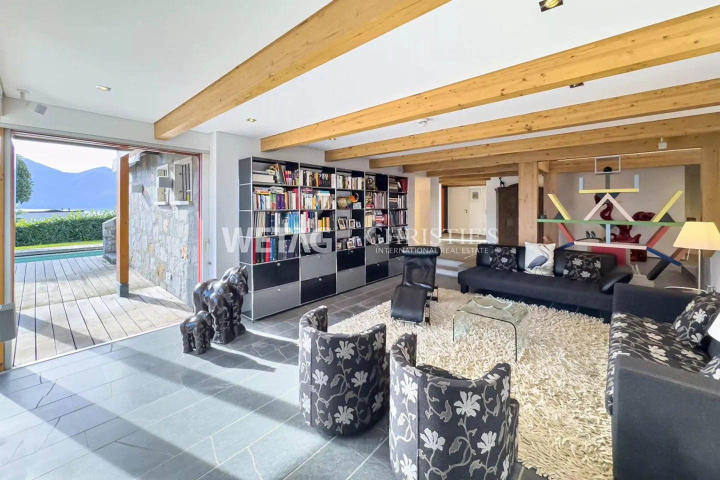 Exclusive, contemporary villa in a privileged location with stunning lake views in Ascona for sale - Photo 6 of 13