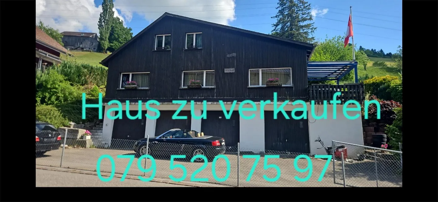 5 Zimmer Einfamilienhaus mit 4 Garagen am Fusse des Köbelisberg - Foto 1 von 23