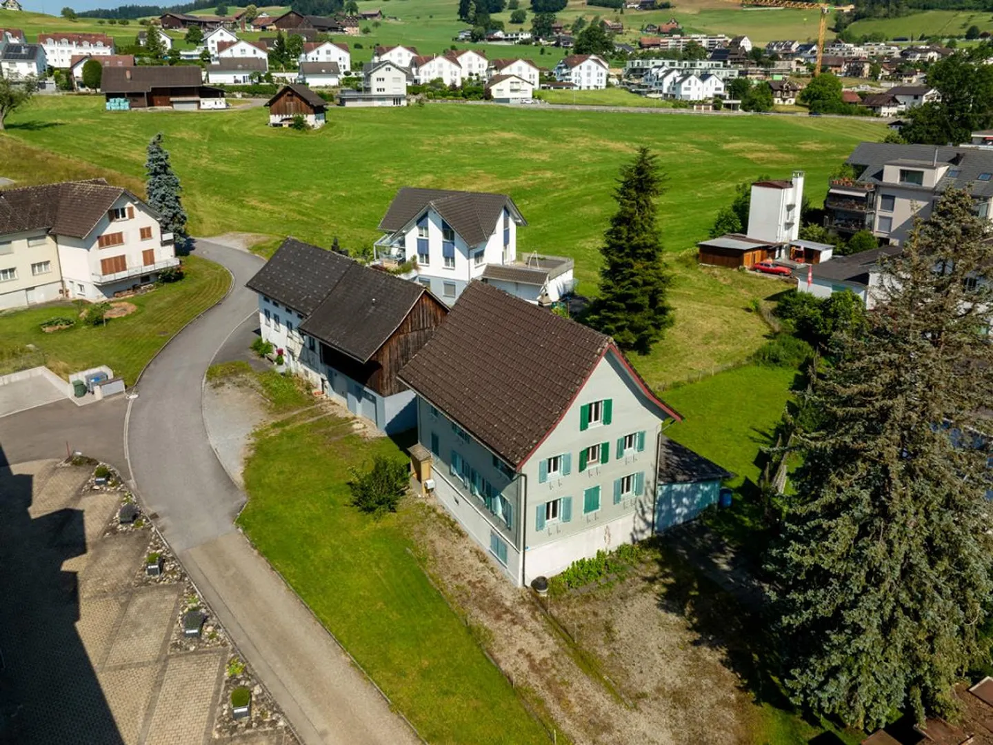 Tuggen: Terreno edificabile con progetto approvato per una casa unifamiliare - Foto 2 di 5