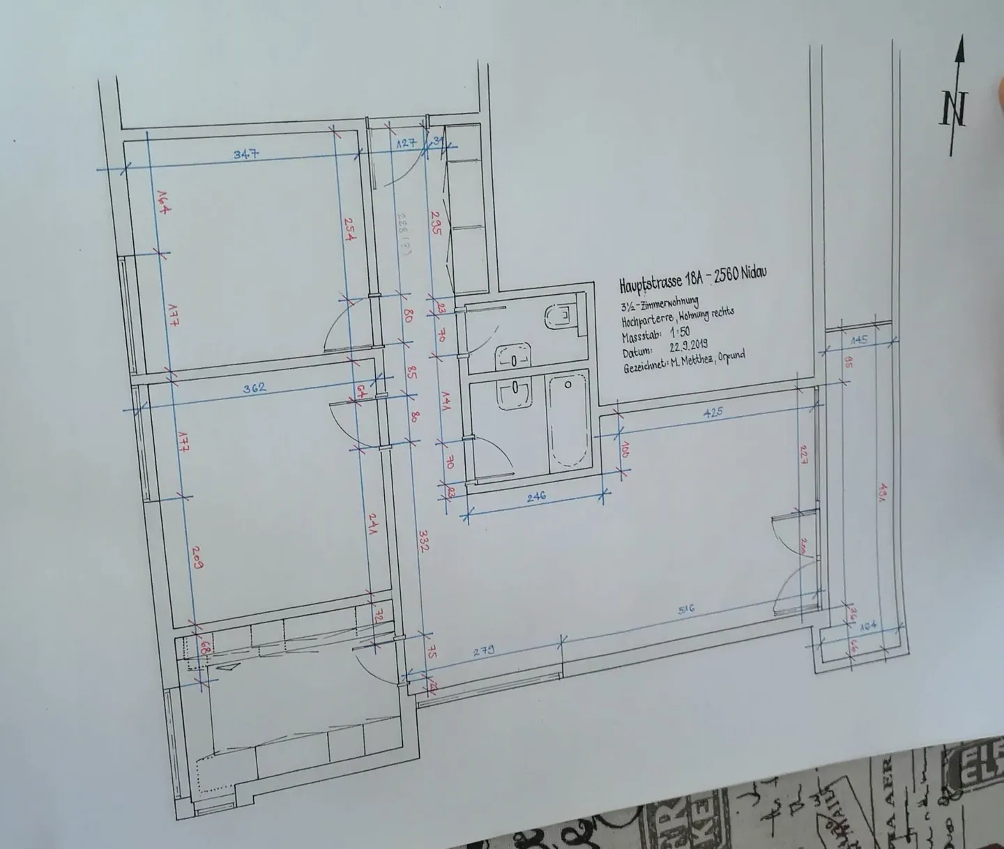 3.5-room apartment for rent in Stedtli Nidau - Photo 1 of 1