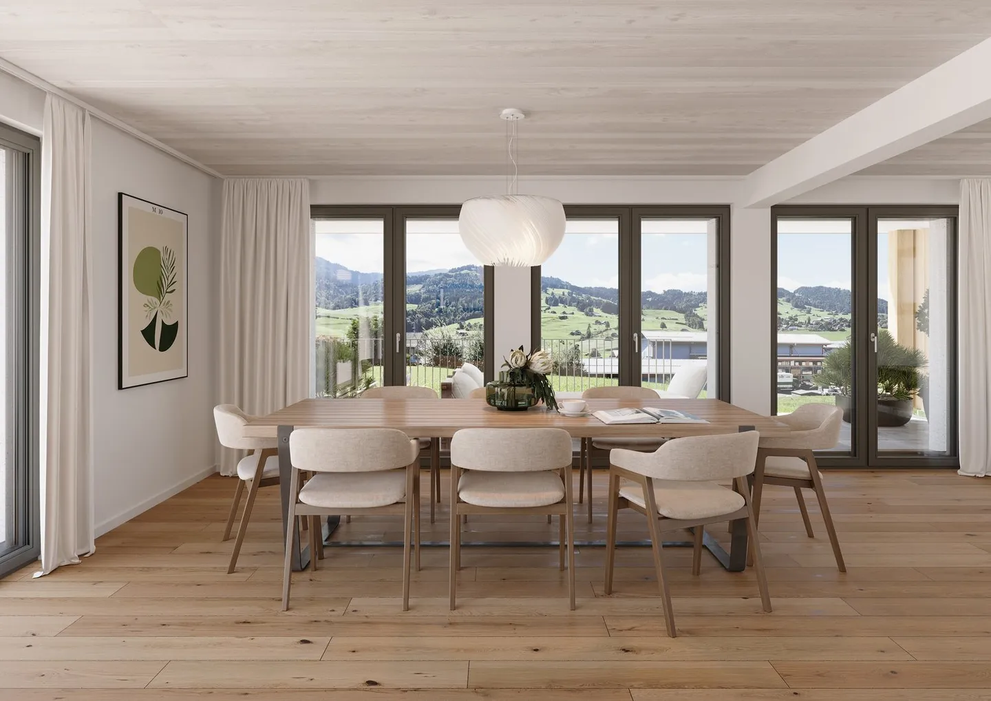 Casa familiare doppia con qualità della vita sopra la nebbia - Foto 2 di 10