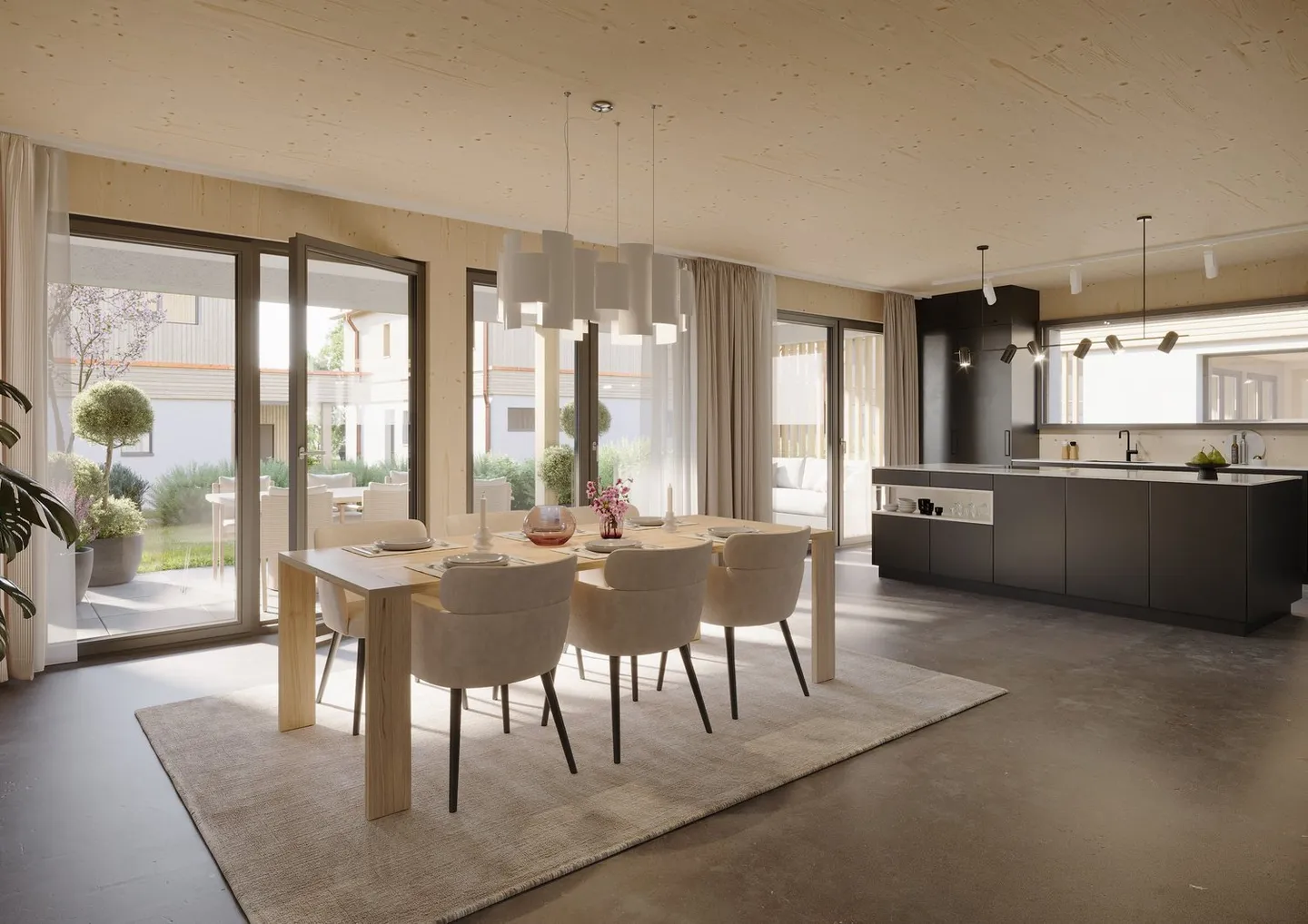 Casa familiare doppia con qualità della vita sopra la nebbia - Foto 3 di 10