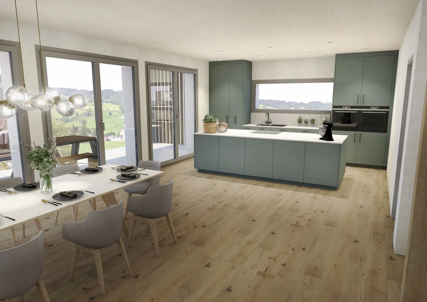 Casa familiare doppia con qualità della vita sopra la nebbia - Foto 8 di 10