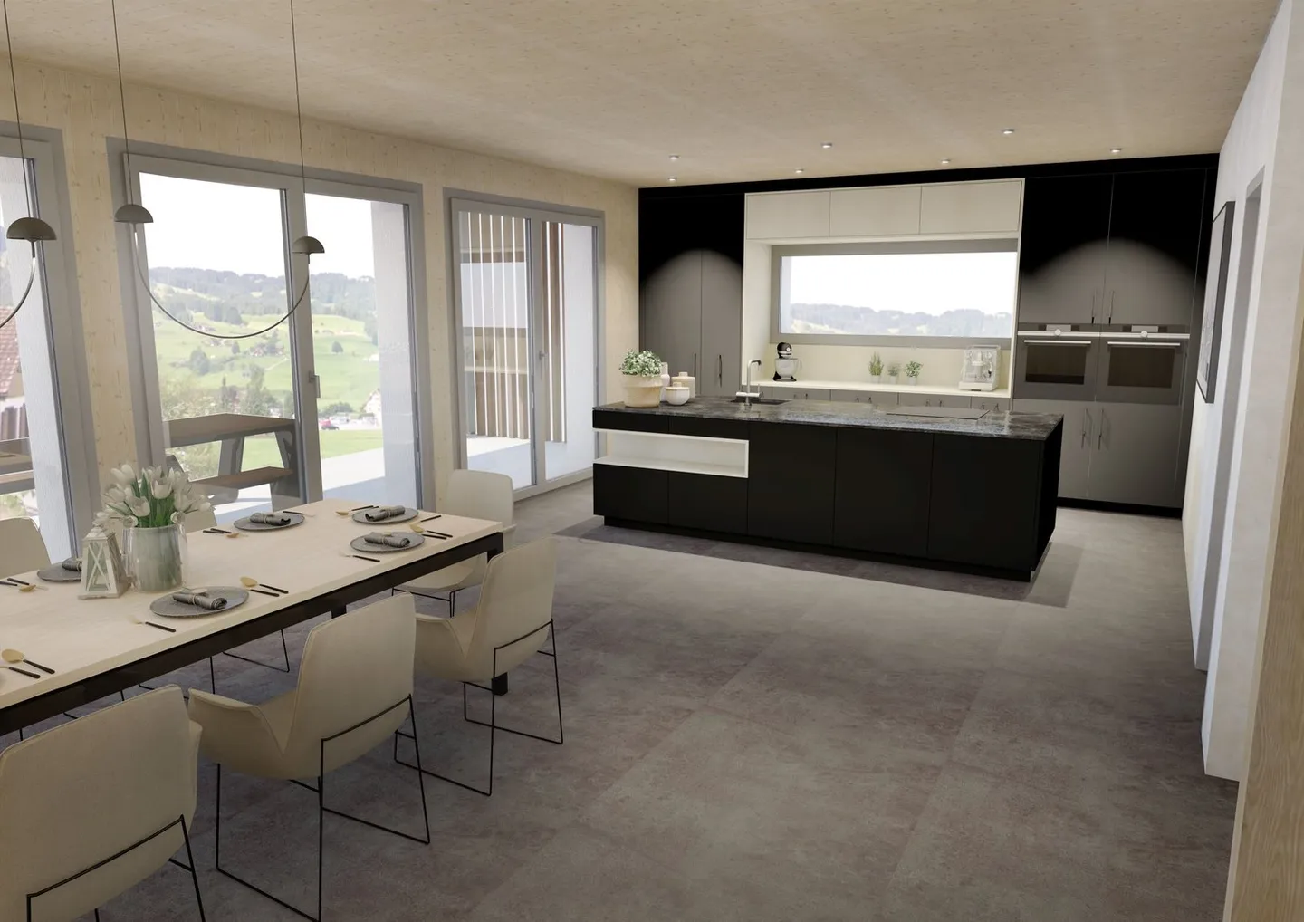 Casa familiare doppia con qualità della vita sopra la nebbia - Foto 9 di 10