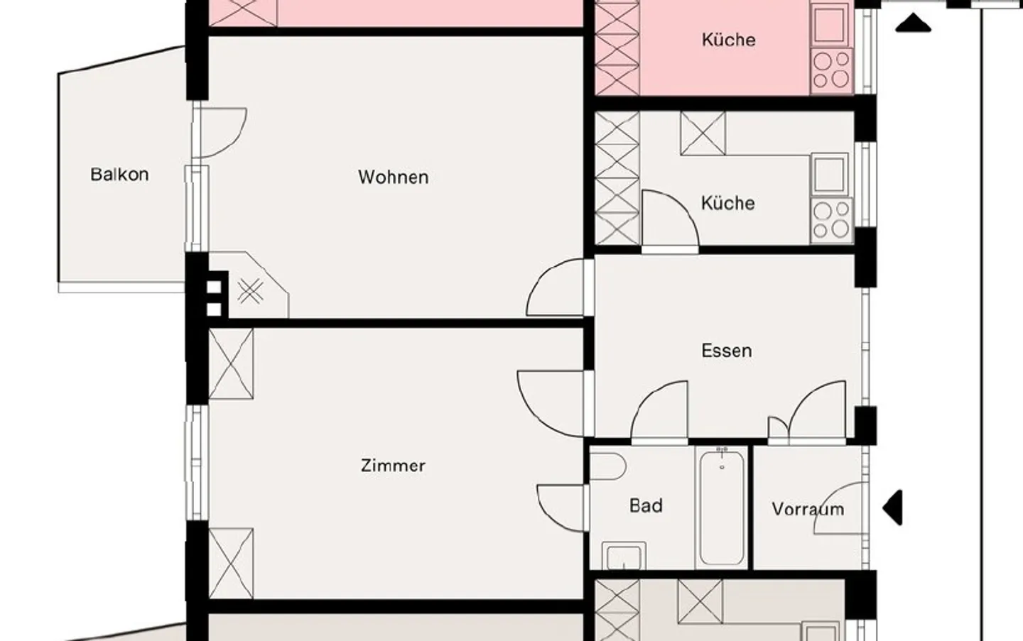 Charmante Wohnung mit Aussicht - Foto 6 von 6