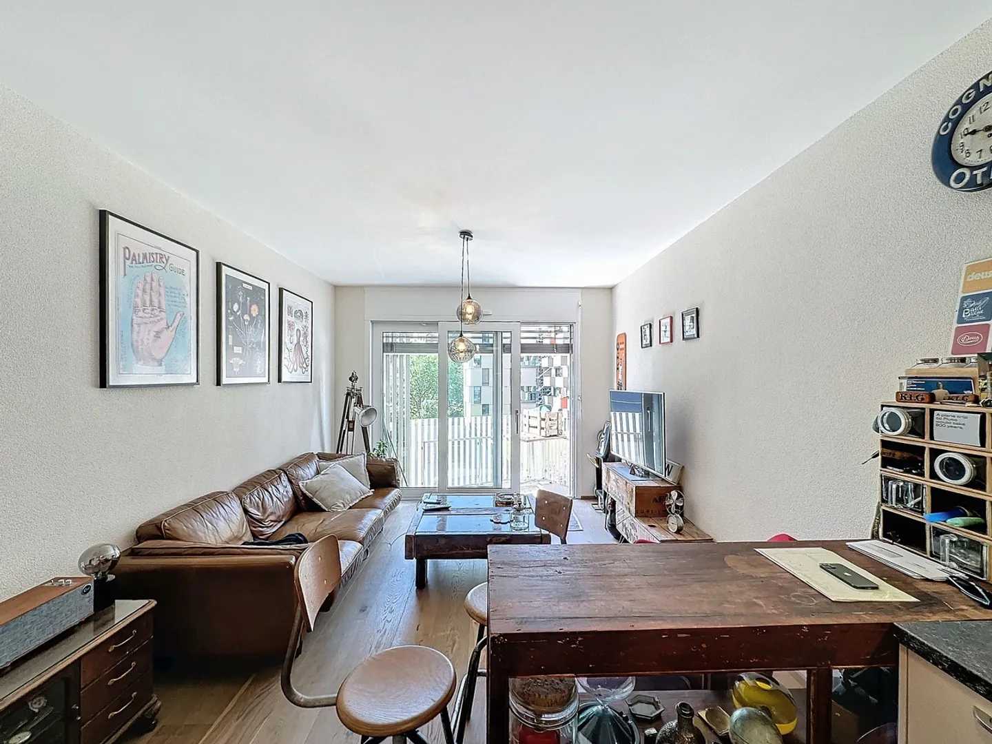 Helle 2-Zimmer-Wohnung in der Nähe des Bahnhofs Vevey - Foto 1 von 7