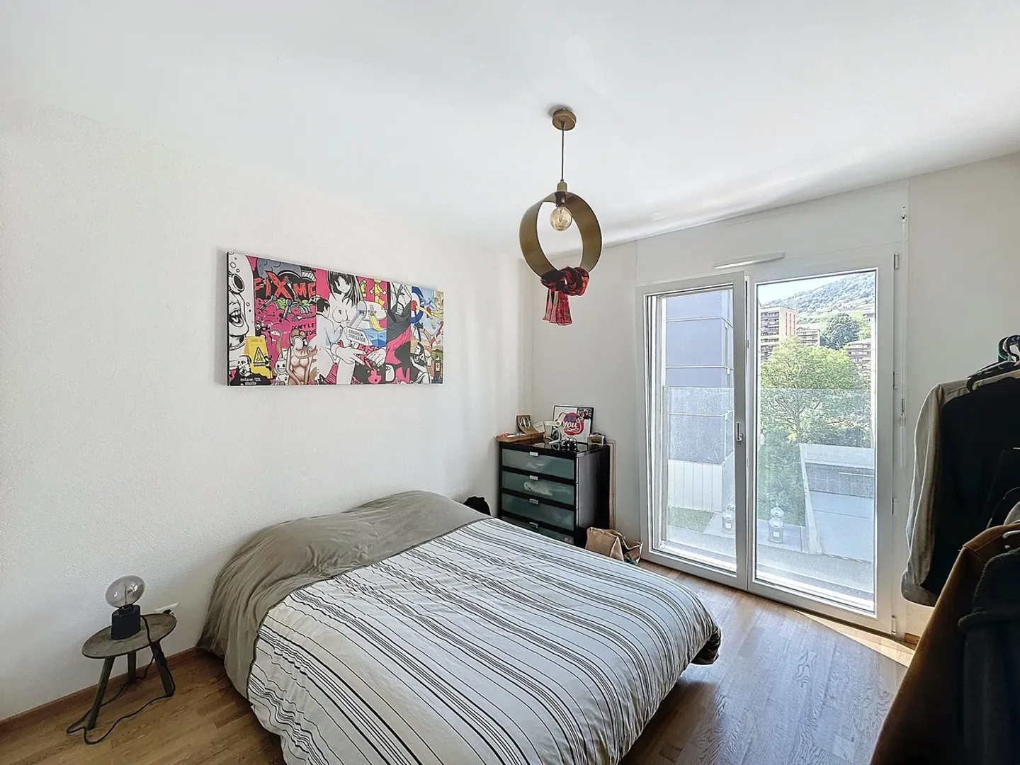 Helle 2-Zimmer-Wohnung in der Nähe des Bahnhofs Vevey - Foto 4 von 7