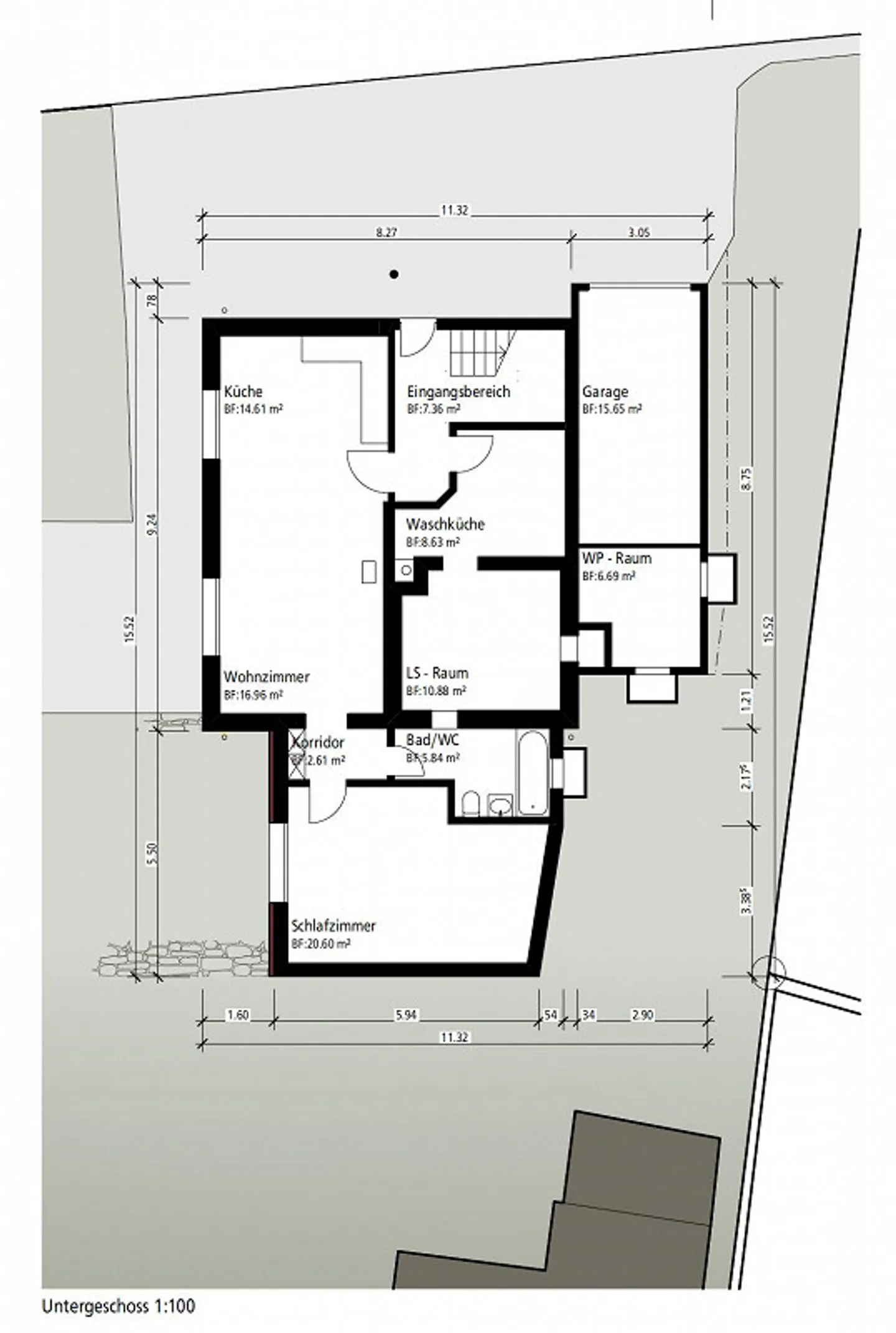 2.5 Zimmer Einliegerwohnung - Foto 6 von 6
