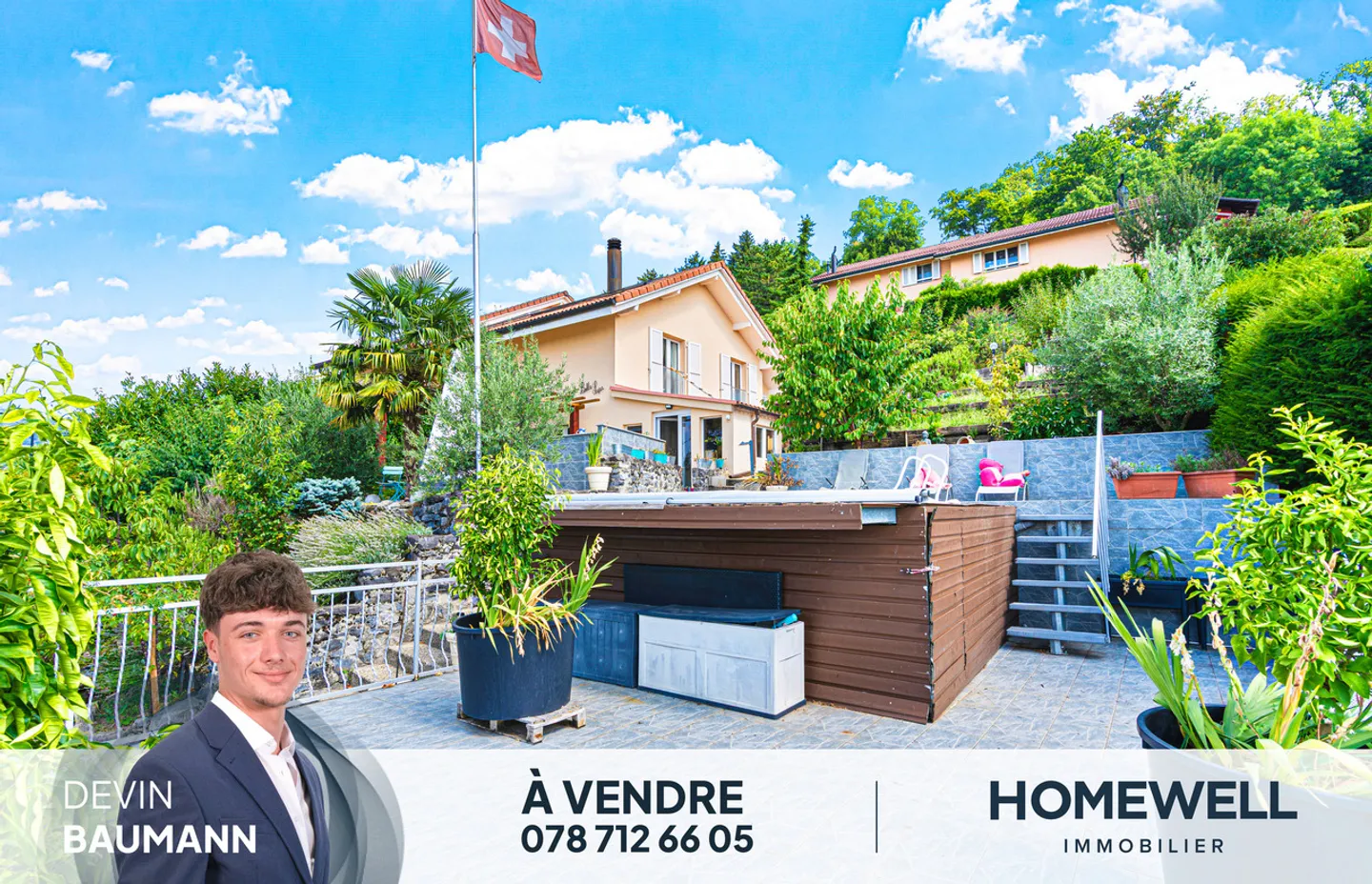 Maison exclusive avec piscine, jardin et terrasse - Photo 1 sur 13