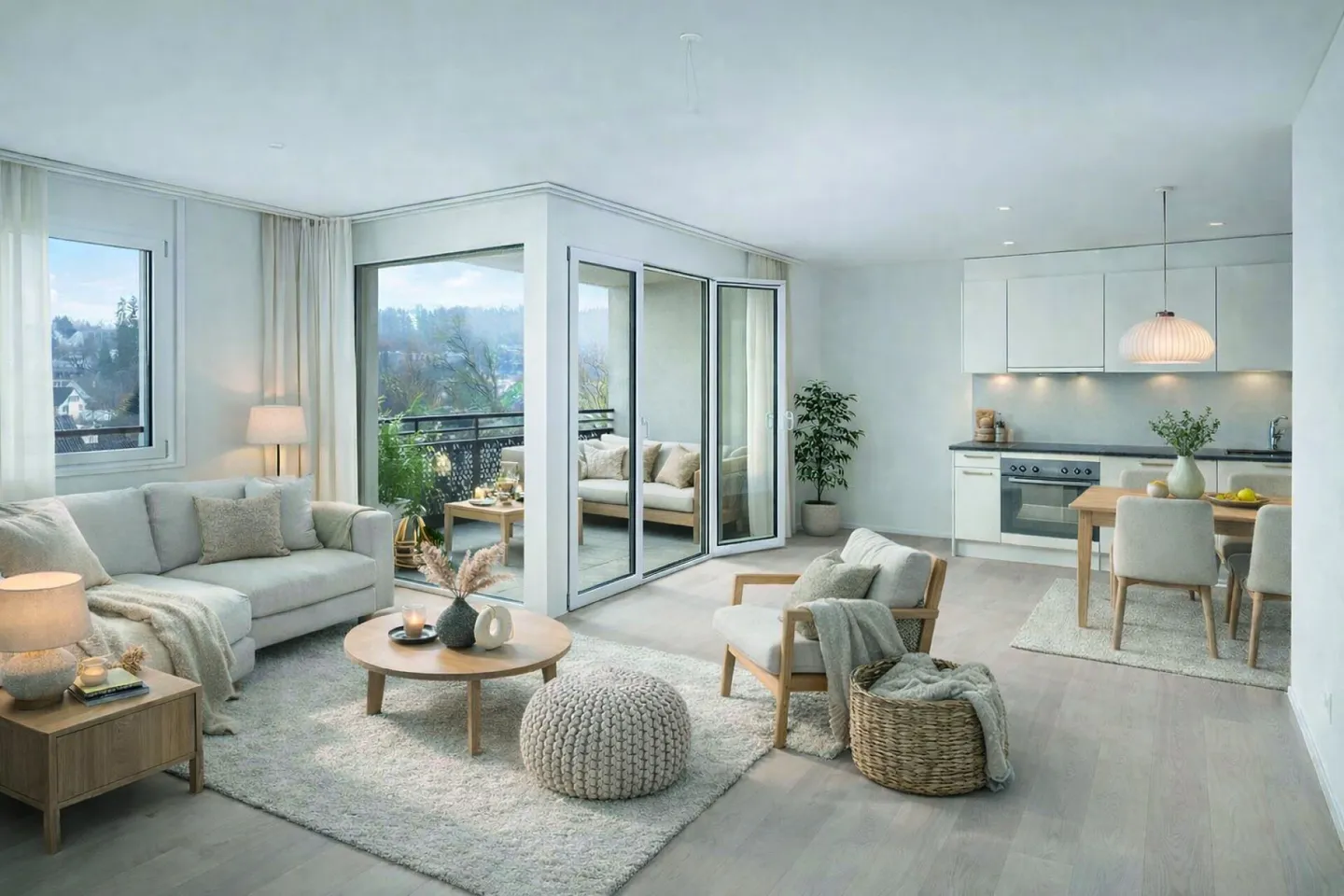 Vivre avec Service - Maison Belano - Appartement spacieux de 3,5 pièces avec réduit - Photo 2 sur 10