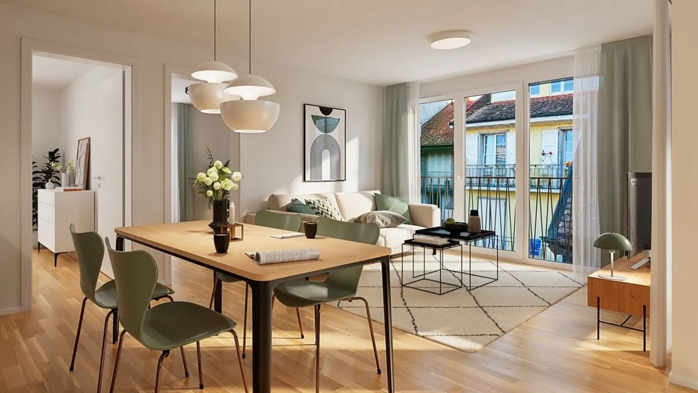 La tua futura casa nel centro di Yverdon - Foto 1 di 6