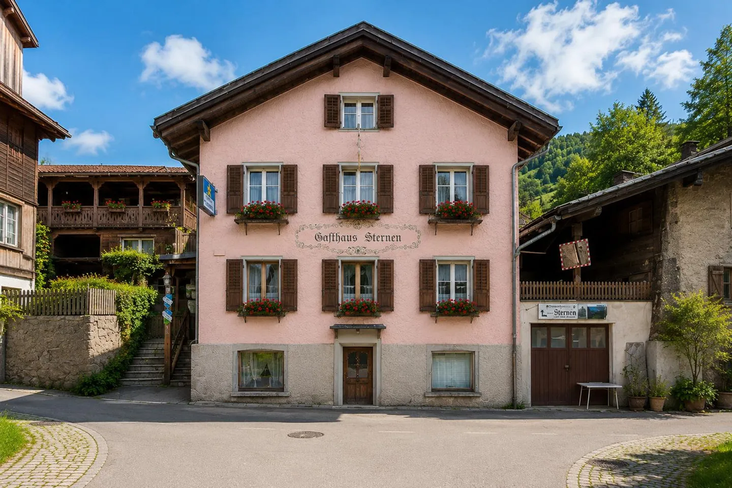 Versatile investment and development property in the village center of Schiers - Photo 1 of 6