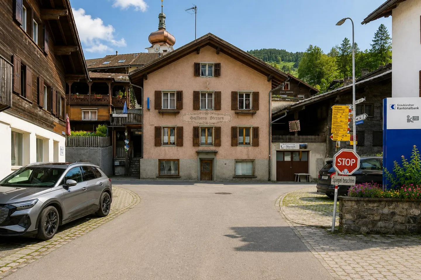 Versatile investment and development property in the village center of Schiers - Photo 2 of 6